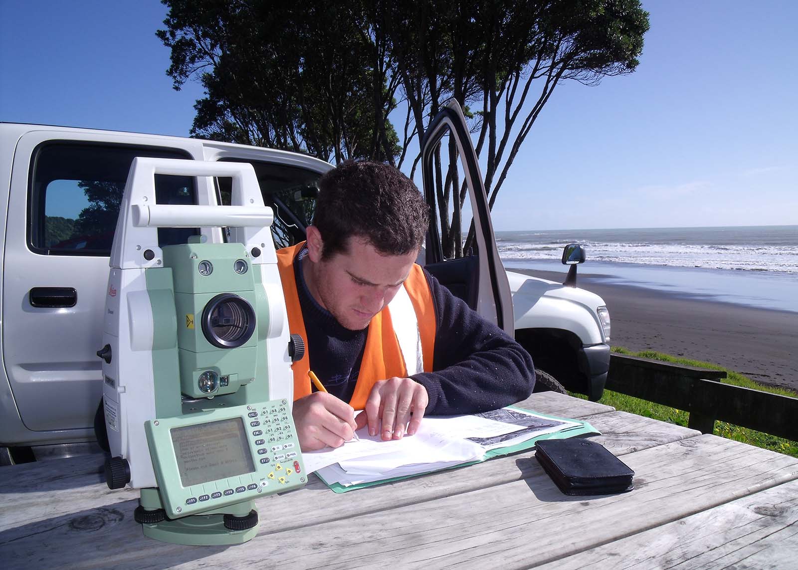 Surveying and planning in Taranaki